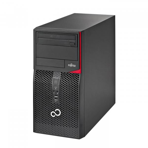 Käytetty Fujitsu pöytätietokone, Intel Pentium 2030, 8GB RAM, 240 SSD, Linux Mint 22