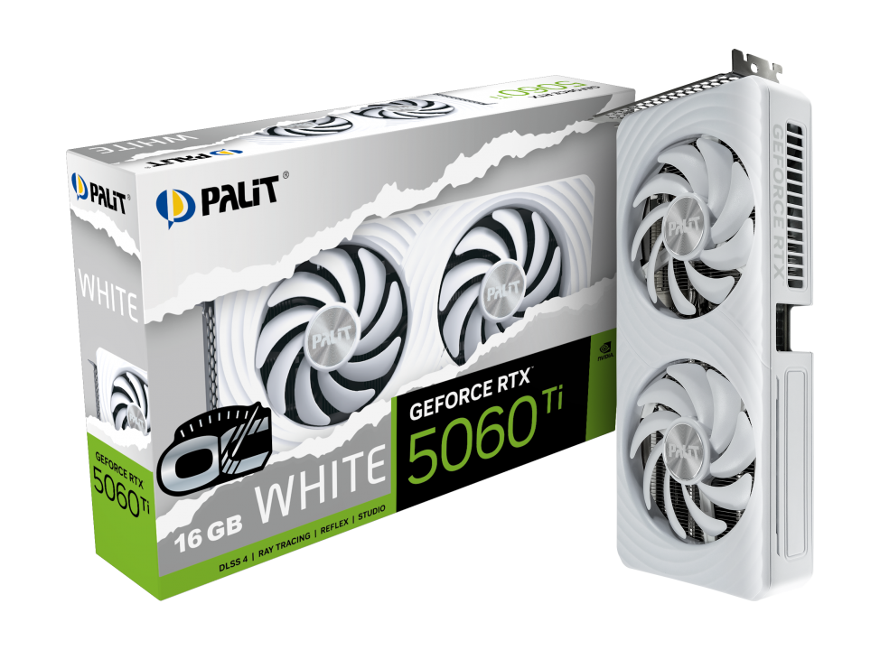 Palit RTX5060Ti WHITE OC 16GB GDDR7