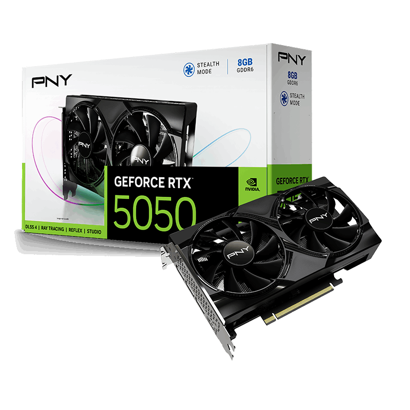 RTX 5050 8GB PNY Dual Fan GDDR6