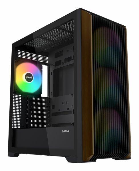 SAMA Gears Z60, Black ATX Mid-tower Case