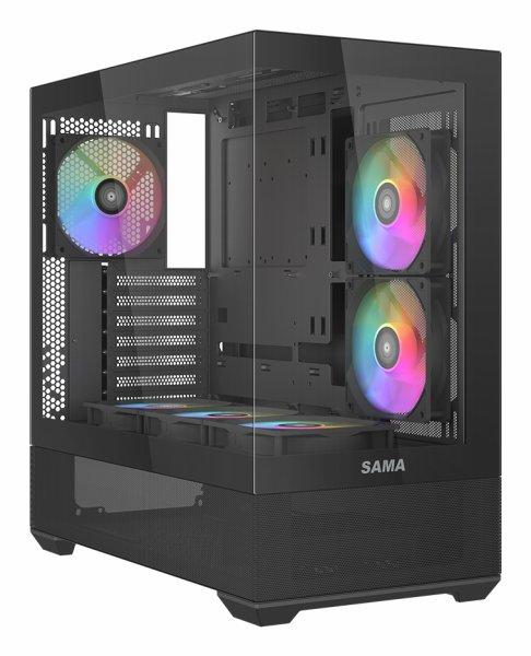 SAMA Gears V40, Black ATX Mid-tower Case