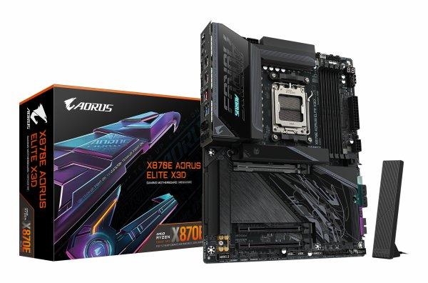 GIGABYTE Mainboard X870E AORUS ELITE X3D - ATX - Socket AM5 - AMD X870E