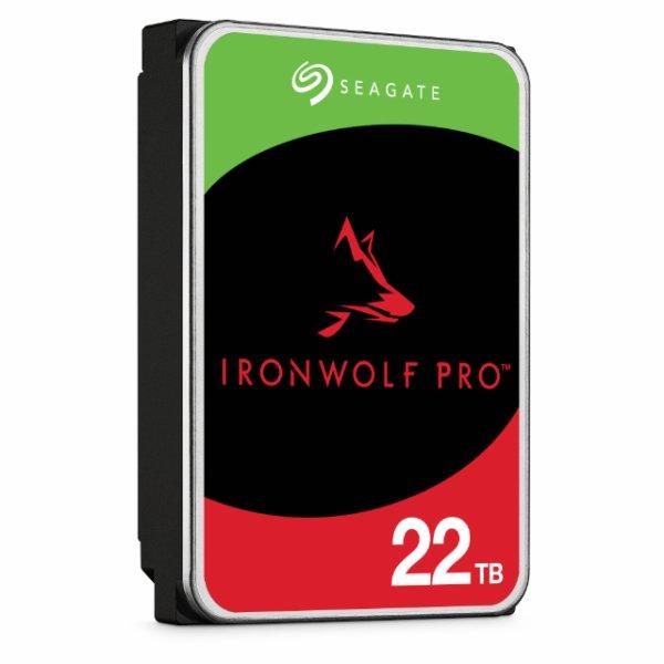 Seagate IronWolf Pro Harddisk ST22000NT001-FR 22TB 3.5 SATA-600 7200rpm - FACTORY REFURBISHED - Tehdaskunnostettu, 1 vuoden takuu