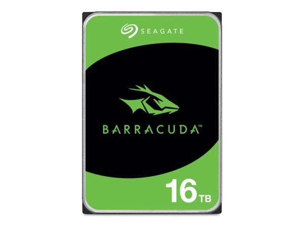 Seagate Barracuda Harddisk ST16000DM001 16TB 3.5" Serial ATA-600 7200rpm - FACTORY REFURBISHED - Tehdaskunnostettu, 1 vuoden takuu