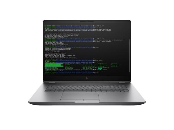 HP ZBook Fury G1i Mobile Workstation - Intel Core Ultra 9 - 285HX / jopa 5.5 GHz - vPro - Win 11 Pro - RTX PRO 5000 Blackwell - 64 Gt RAM - 2 Tt SSD NVMe - 18 IPS 2560 x 1600 (WQXGA) 165 Hz - Ethernet - Wi-Fi 7, Bluetooth - meteor silver - kbd po