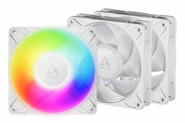 ARCTIC P12 Pro A-RGB White Fan 120mm 3-Pack