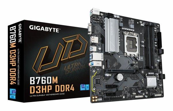 Gigabyte B760M D3Hp DDR4 Micro-ATX LGA1700 sokkel Intel B760 Express