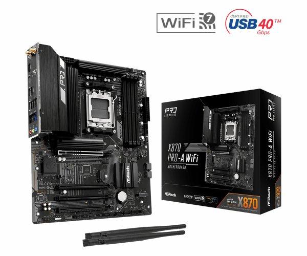 Asrock X870 Pro-A Wifi Bundkort ATX DDR5 AM5
