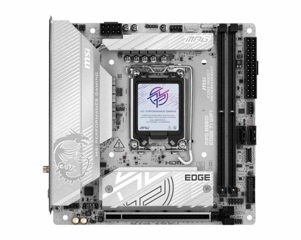 MSI MPG B860I EDGE TI WIFI - motherboard - mini ITX - LGA1851 Socket - B860