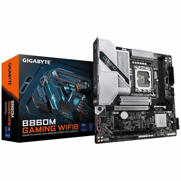 GIGABYTE Mainboard B860M GAMING WIFI6 - Micro ATX - Socket LGA1851 - Intel B860 Express
