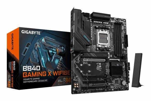 GIGABYTE motherboard B840 Gaming X WIFI6E - ATX - Socket AM5 - AMD B840