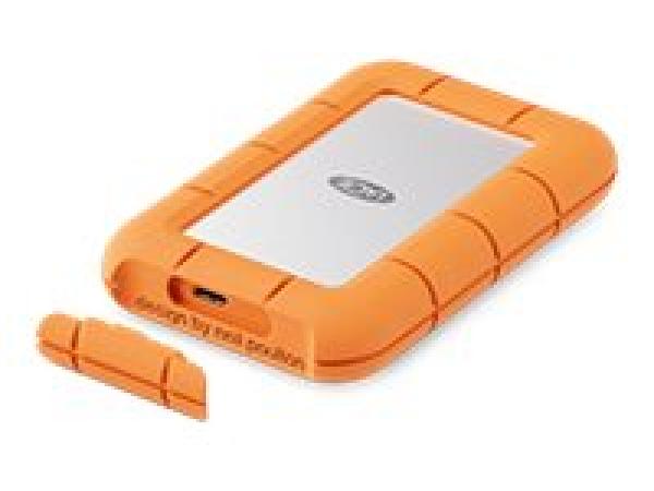 LaCie Rugged Mini Harddisk 1TB USB 3.2 Gen 2x2 - FACTORY REFURBISHED - Recertified - 1 vuoden takuu