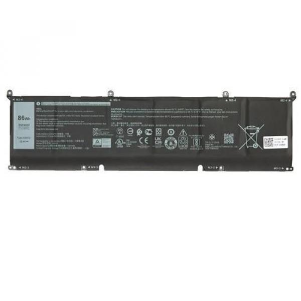 Dell Battery, 86WHR, 6 Cell, Lithium Ion, (Primary)