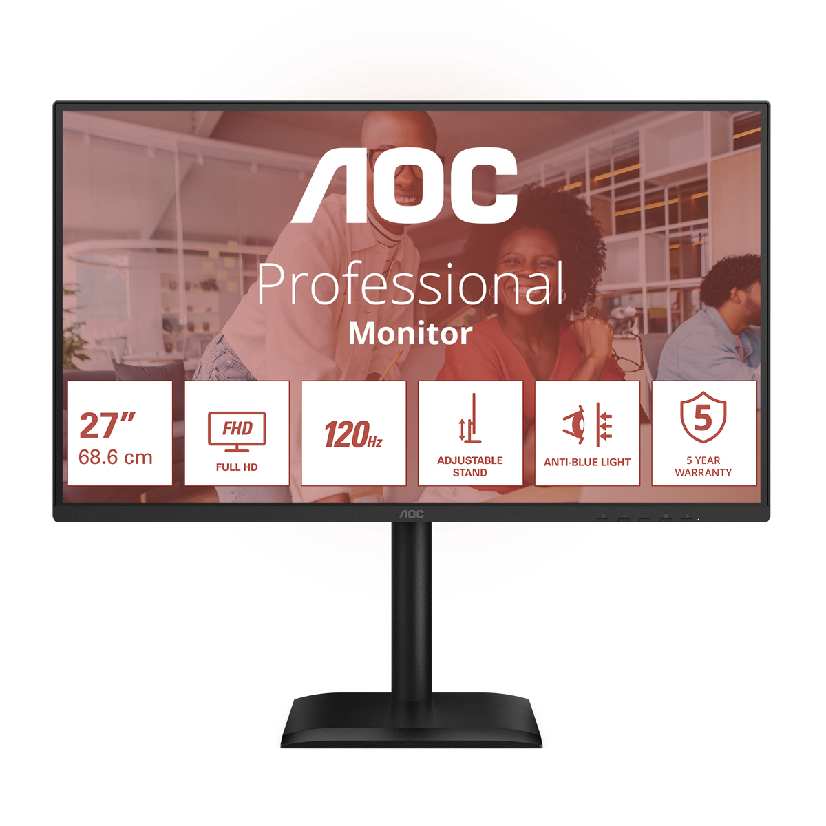 AOC 27E4CV 27 IPS 1920 x 1080 (Full HD) HDMI DisplayPort USB-C 120Hz
