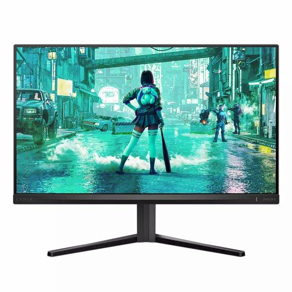 Philips Evnia 3000 24M2N3200S - LED-näyttö - pelaaminen - 24 (23.8 katseltava) - 1920 x 1080 Full HD (1080p) 180 Hz - IPS - 300 cd/m² - 10001 - HDR10 - 0.5 ms - 2xHDMI, DisplayPort - kaiuttimet - hiilenharmaa