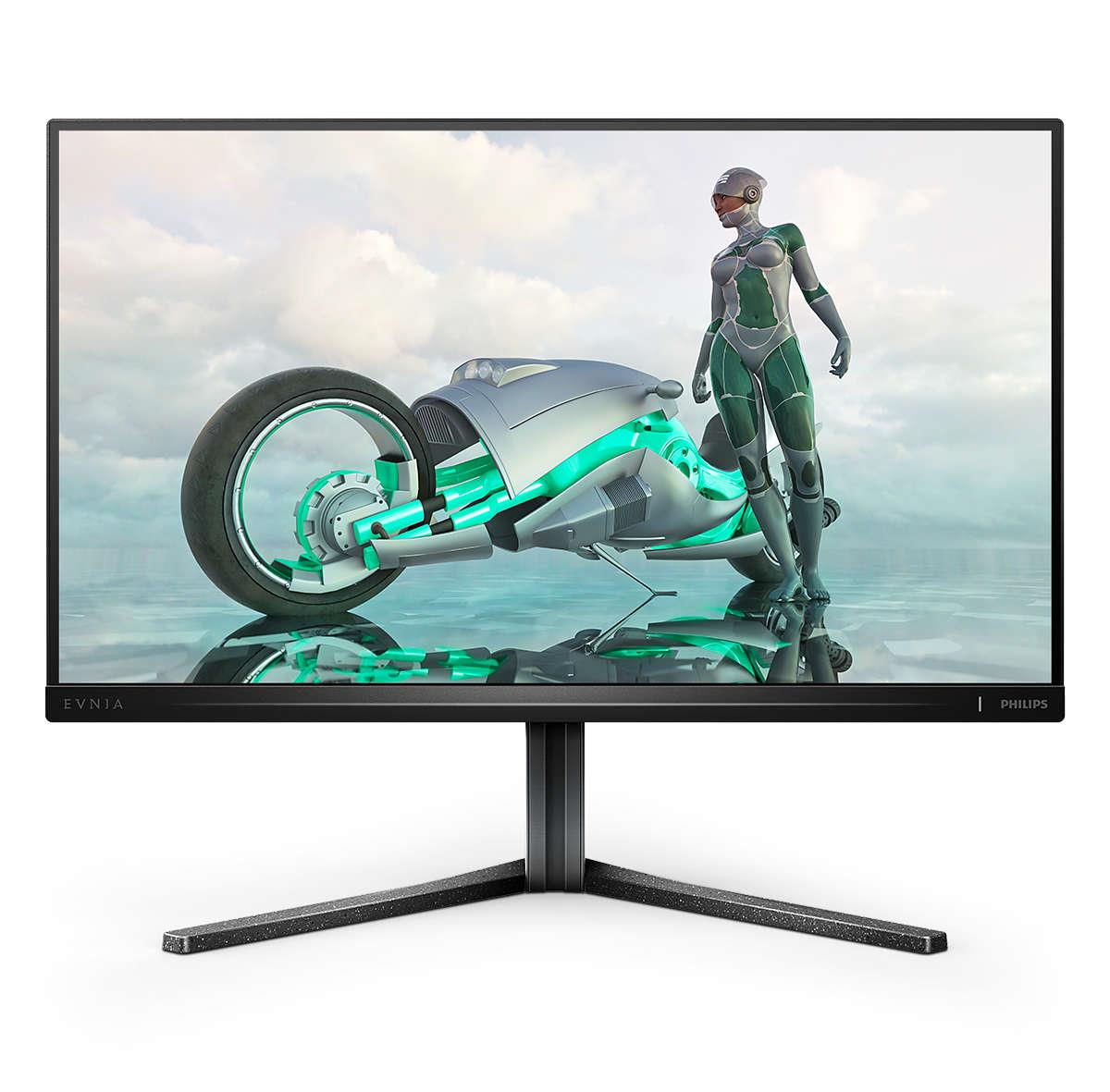 Philips Evnia 3000 25M2N3200W - LED-näyttö - pelaaminen - 25 (24.5 katseltava) - 1920 x 1080 Full HD (1080p) 240 Hz - VA - 300 cd/m² - 30001 - 0.5 ms - 2xHDMI, 2xDisplayPort - tumma liuskekivi