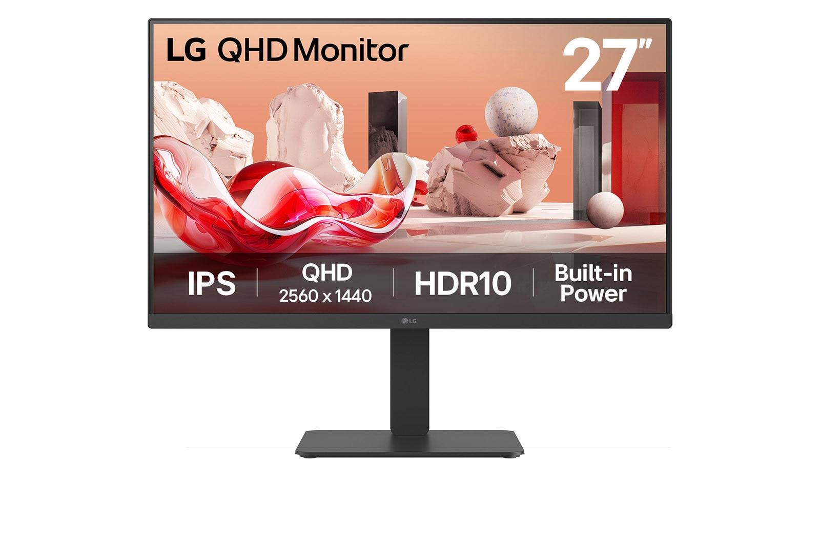 LG 27BA45QB-B 27 IPS 2560 x 1440 (2K) DisplayPort HDMI 75 Hz