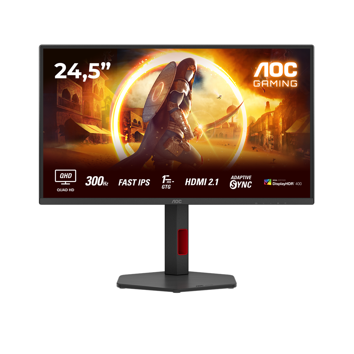 AOC G4 Q25G4SR 24 Fast IPS 2560 x 1440 (2K) DisplayPort HDMI 300 Hz