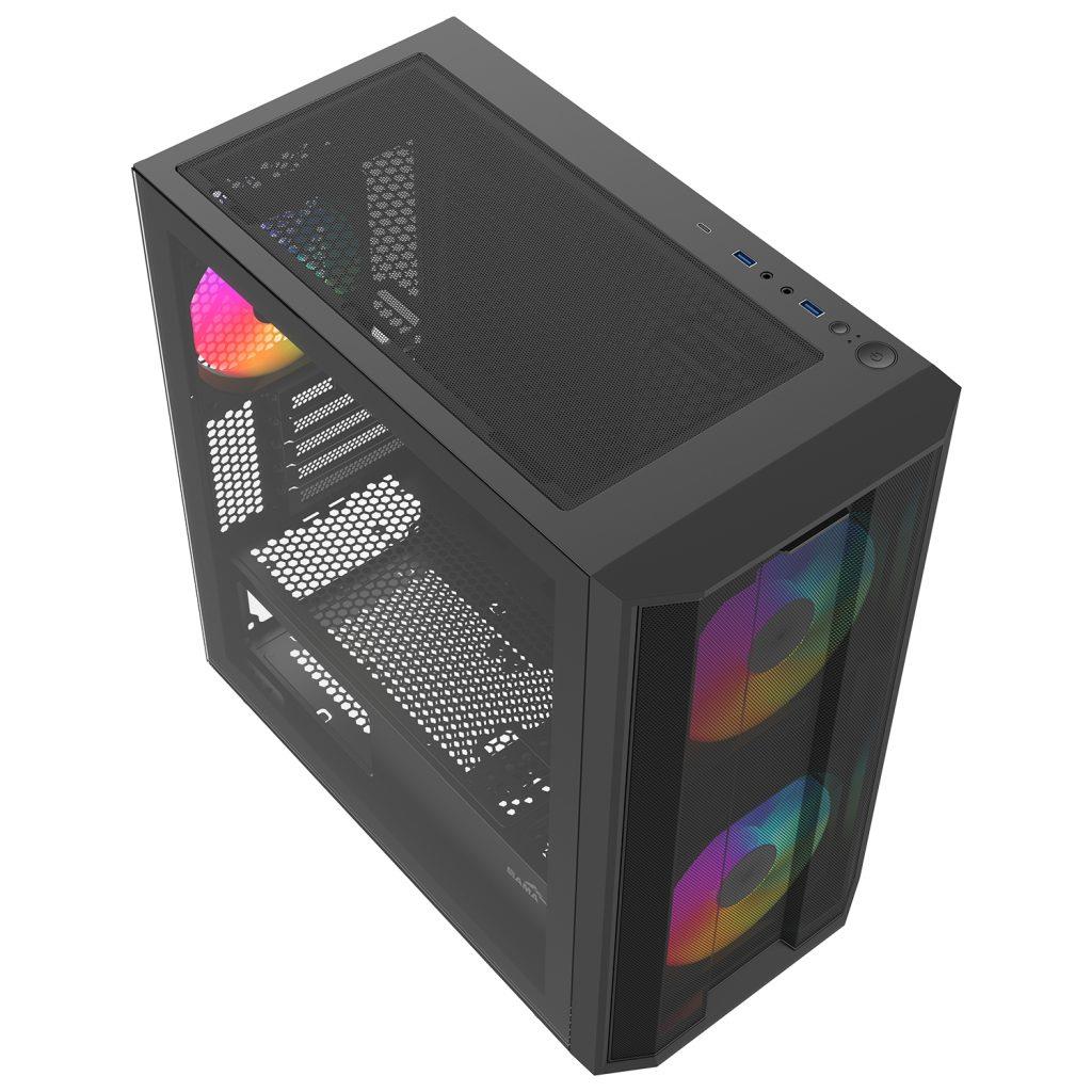 SAMA Gears S30, Black mATX Mid-tower Case