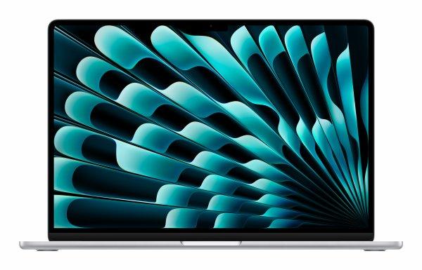 Apple MacBook Air - M4 - Apple M4 10-core - 16 Gt RAM - 256 GB SSD - 15.3 IPS 2880 x 1864 (WQXGA+) - Wi-Fi 6E, Bluetooth - hopea - kbd ruotsalainen/suomalainen