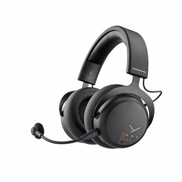 Beyerdynamic MMX 200 Gaming Headset, Over-Ear, Wireless, Black