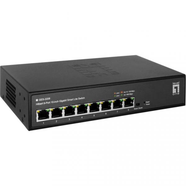 LevelOne GES-2208 Switch 8-porte Gigabit Ethernet