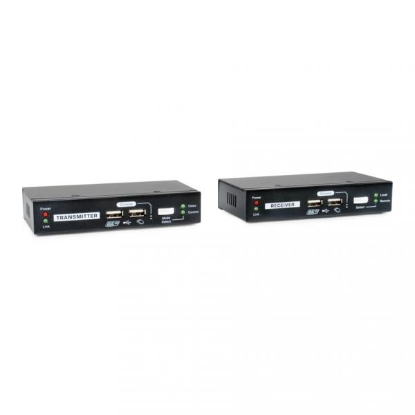 LevelOne KVM Extender KVM-9036 over IP 2xUSB