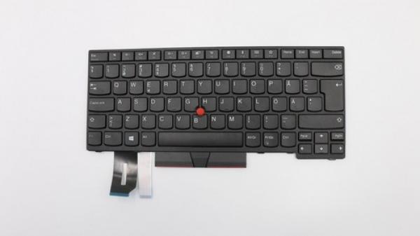 Lenovo 01YP240, Taustavalaistu näppäimistö FI Thinkpad E480 E485 L480 L380 Yoga T480S