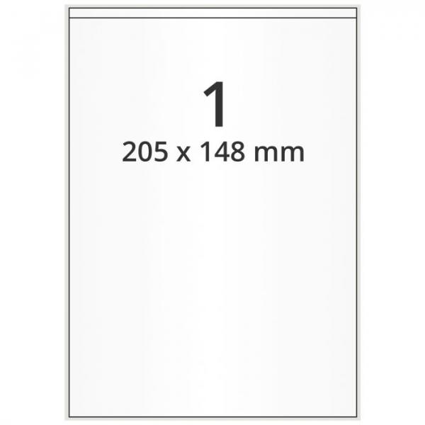 Posti SmartShip, Matkahuolto, PostNord, DHL, UPS, DPD, GLS, FedEx yms. - A5 pakettikortti / osoitekortti / tarra / osoitetarra A5, 148x205 mm