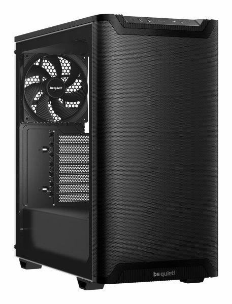 be quiet Pure Base 501 Airflow Midi-Tower, ATX, Tempered Glass - musta