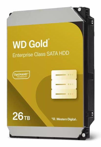 WD Gold 26TB 7200rpm, 512MB Cache, 3,5 SATA, 6Gb/s
