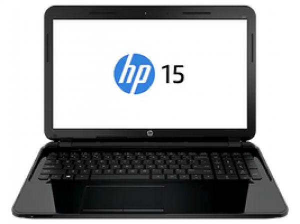 Käytetty HP 15 Notebook amd E1-2100, 4GB, 120GB, DVD, Linux Mint
