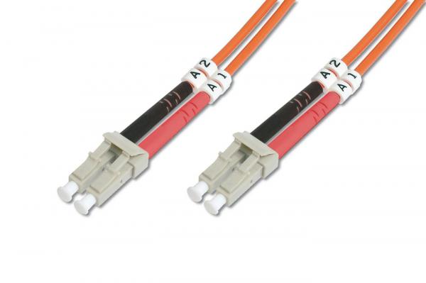 Digitus DK-2533-03/3 Fiber Optic FO Patch Cable LC-LC Multimode Duplex OM3 3m