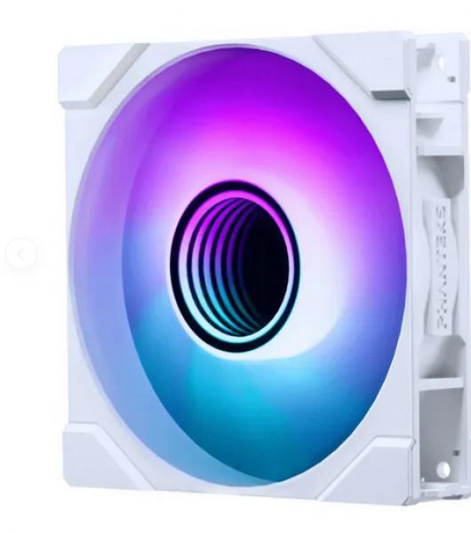 Phanteks M25 Gen2 120mm PWM Tuuletin, Käänteinen Ilmankierto, DRGB, Valkoinen, Omaan käyttöön