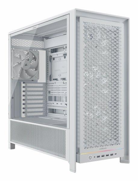 CORSAIR Geh Midi FRAME 5000D Airflow Case, White