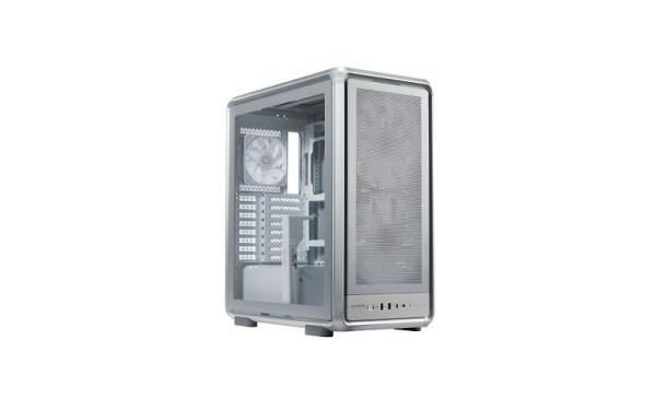 Cooler Master MasterFrame 500 Mesh PC, Midi-Tower, E-ATX, Tempered Glass - silber