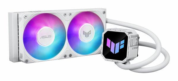 ASUS TUF GAMING LC III 240 Addressable RGB AiO Liquid Cooler White Edition