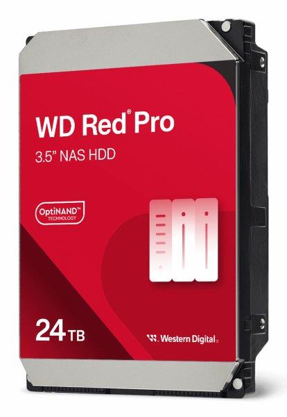 WD Red Pro Harddisk WD241KFGX 24TB 3.5 Serial ATA-600 7200rpm