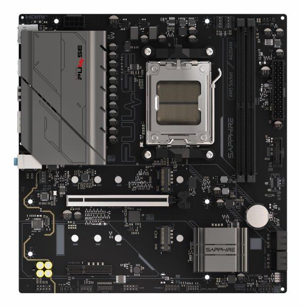 Sapphire Pulse A620AM Mainboard, Sockel AM5, AMD A620, mATX, DDR5