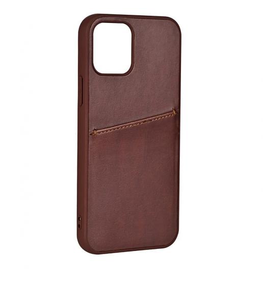 BUFFALO Backcover PU 1 card iPhone 13 Mini Brown