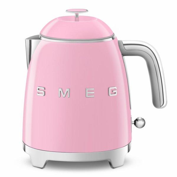 Smeg 50's Style vedenkeittimet 0.8liter Rosa