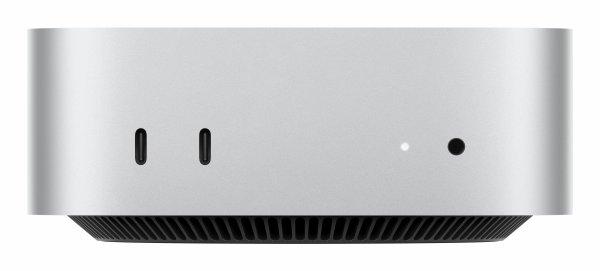 Apple Mac mini - M4 Pro - RAM 24 Gt - SSD 512 GB - Apple M4 Pro 16-core - Gigabit Ethernet, IEEE 802.11ax (Wi-Fi 6E), Bluetooth 5.3 - macOS Sequoia 15.0 - monitori ei ole - hopea