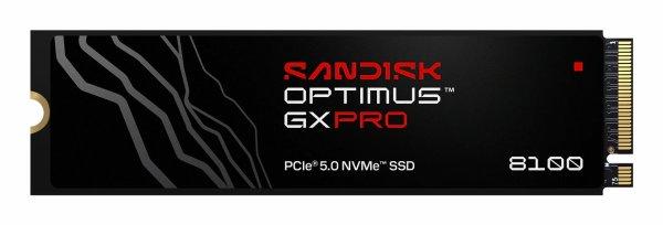 SanDisk Optimus GX PRO 8100 2TB M.2 PCI Express 5.0 (NVMe)