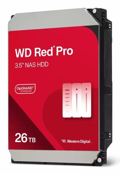 WD Red Pro Harddisk WD260KFGX 26TB 3.5 Serial ATA-600 7200rpm