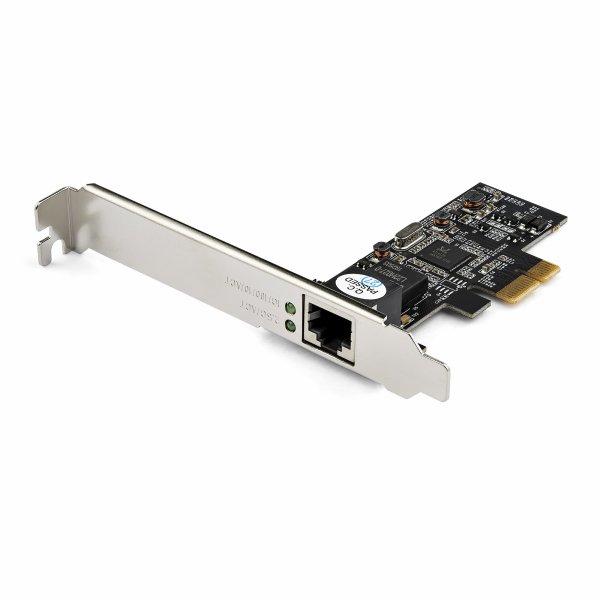 StarTech.com 1 Port PCIe Network Card - 2.5Gbps 2.5GBASE-T PCIe Network Card x4 PCIe - PCI Express LAN Card - RTL8125 (ST2GPEX) - Verkkosovitin - PCIe x4 matala profiili - 10 Mbn/100 Mbn/1 Gbn/2,5 Gbn Ethernet x 1