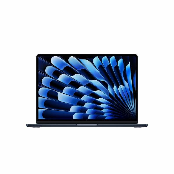 Apple MacBook Air - M5 - Apple M5 10-core - 24 Gt RAM - 1 Tt SSD - 13.6 IPS 2560 x 1664 (WQXGA) - Bluetooth 6.0, Wi-Fi 7 - keskiyö - kbd ruotsalainen/suomalainen