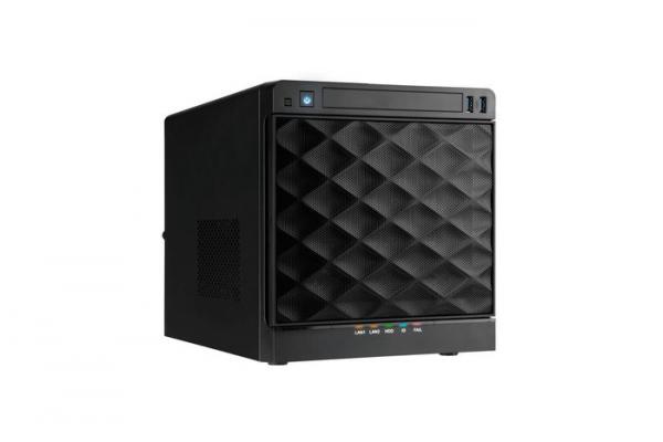 Ernitec Cube 4 Bay Workstation - Intel i5 12400, 16GB, 1TB NVMe, 1GbE, A400, 315W, Win11 Pro