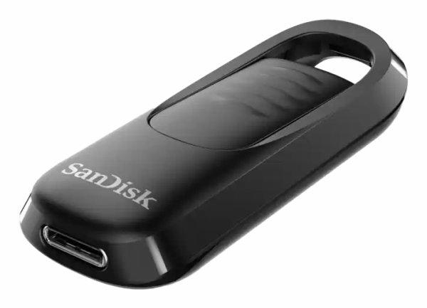 Sandisk Ultra Slider USB TypeC Flash 256GB USB 3.2 Gen 1 Performance with a Retractable Connector