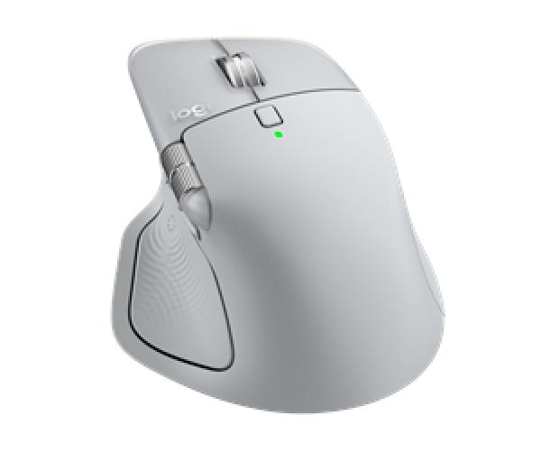 Logitech MX Master 4 MAC:lle - Tähtimusta - Ergonominen hiiri - Optinen - 9 painiketta - Harmaa