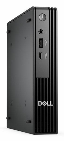 Dell Pro Micro QCM1250 - Micro Core i5 i5-14500T / jopa 4.8 GHz - RAM 16 Gt - SSD 512 GB - NVMe - UHD Graphics 770 - Gigabit Ethernet, Bluetooth, IEEE 802.11ax (Wi-Fi 6E) - Win 11 Pro - monitori ei ole - musta - BTS - sekä 1 vuoden Basic Onsite